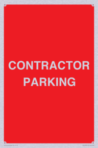 CONTRACTOR PARKING